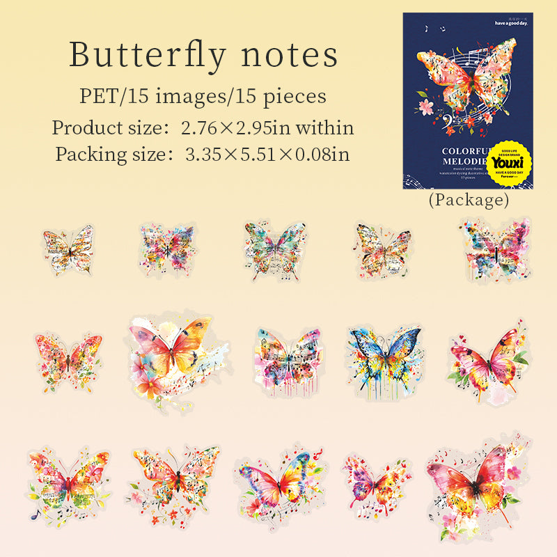 #02496 Washi Music Series Sticker
