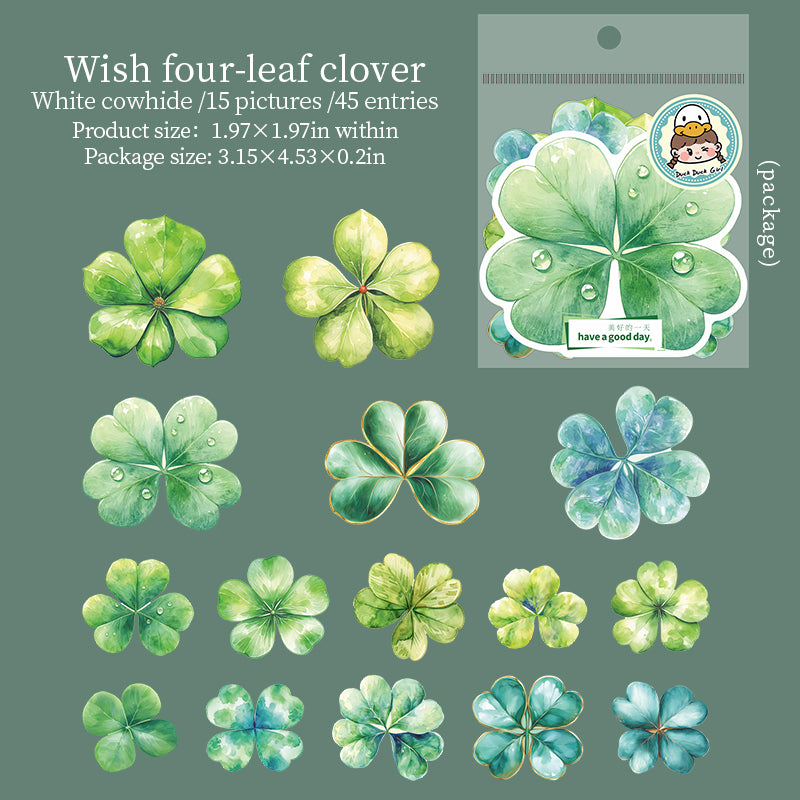 #02360 Pure Leaves Series Sticker