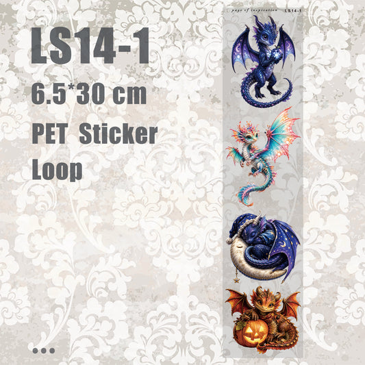 #LS14-1 S PET Sticker Loop