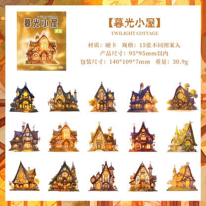 #02192 Cute House Series Sticker