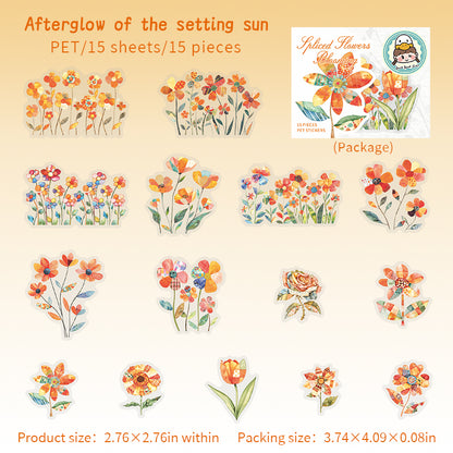 #02495 Cute Flower Series Sticker