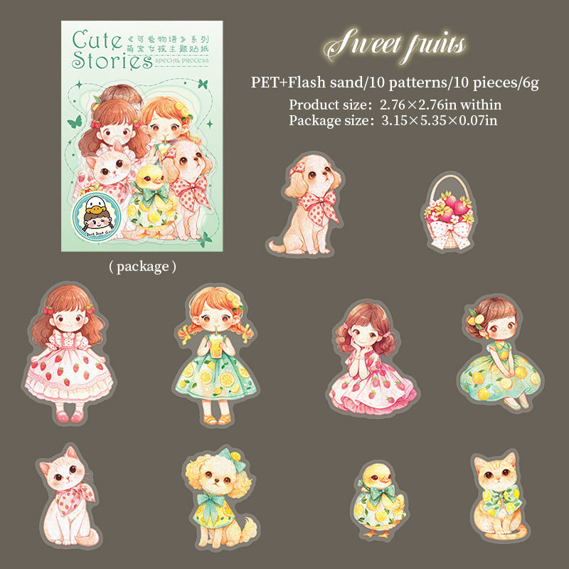 #02236 Cute Story Series Sticker