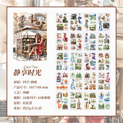 #02307 Relax Day Series Sticker Book