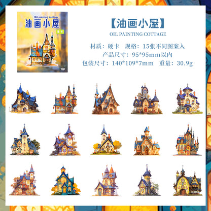 #02192 Cute House Series Sticker