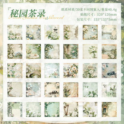 #02865 Flower Diary Series Paper