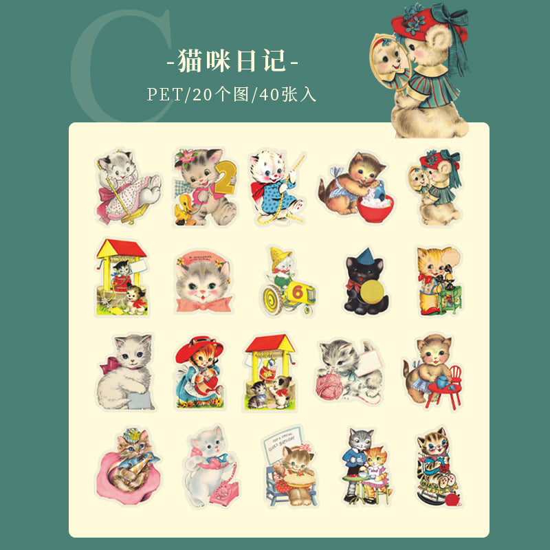 #02237 Happy Zoo Series Sticker