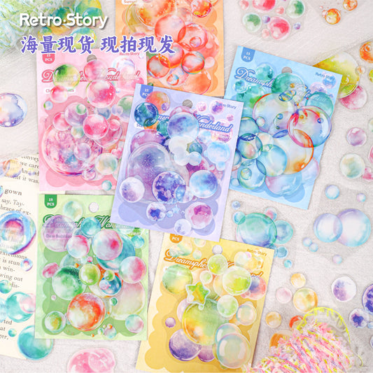 #02873 Fantasy Bubble Series Sticker
